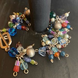 Bright Beads Dangle Bracelet